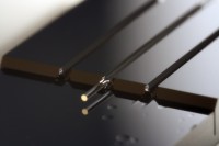 Glasfaserführung aus Silizium