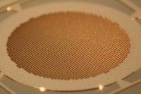 Electron grid made of Gold