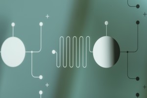 patterned Chromium layer on glass